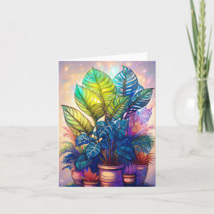 Family of Houseplants  Card