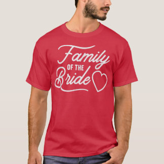 Family of the Bride Tee Wedding Favours TShirts