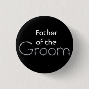 Family of the Groom bling button
