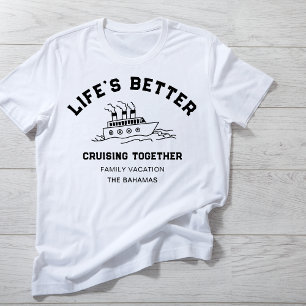 Family or Group Cruise Personalised Vacation Trip  Tri-Blend Shirt