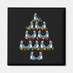 Family Pajama Sets Christmas Matching Sea Lion Xma Magnet