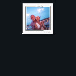 Family Personalized Photo and Text Typography Canvas Print<br><div class="desc">Family Personalized Photo and Text Typography wall art - Canvas Print from - add your own photograph and text to this great canvas</div>