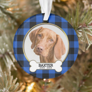 Family Pet Photo Memorial Ornament