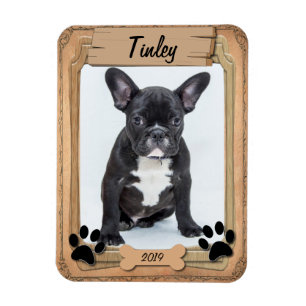 Family Pet Photo Template Magnet