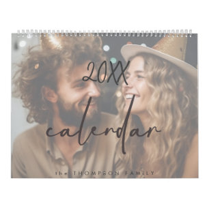 Family photo 2024 calendar