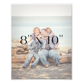 Family Photo 8x10 TEMPLATE Print