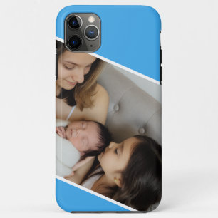 Family Photo  blue  Case-Mate iPhone Case