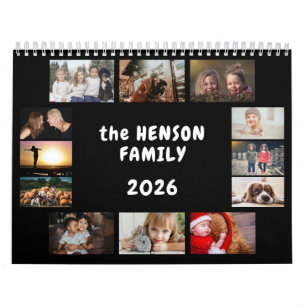 Family Photo Calendar 2026 Monthly 12 Photos