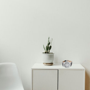 Family Photo Circles Tree Slice Background Watch