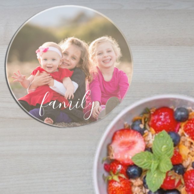 Family Photo Coaster (Creator Uploaded)