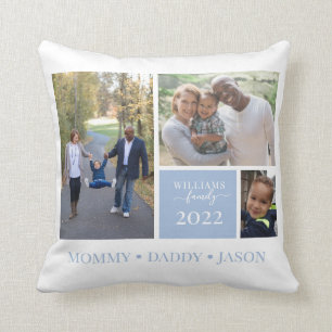 Family Photo Collage Cushion