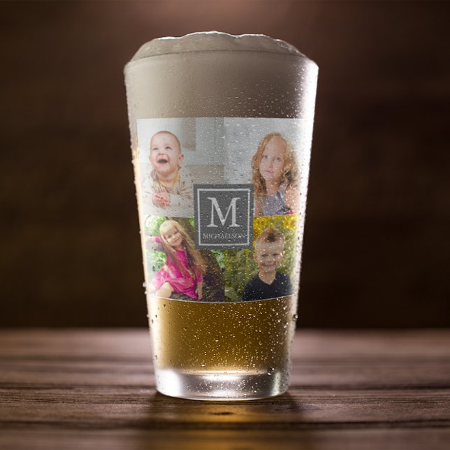 Family Photo Collage Glass (Creator Uploaded)