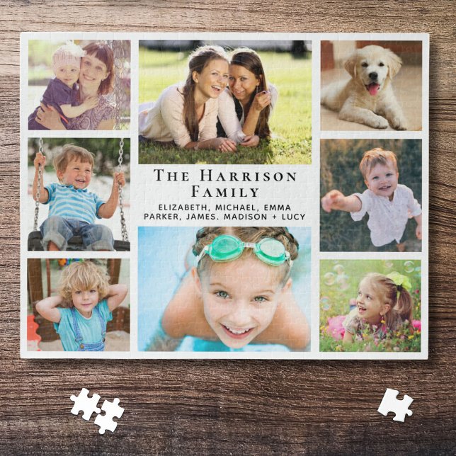 Family Photo Collage Jigsaw Puzzle (Creator Uploaded)