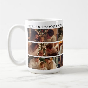 Family Photo Collage Keepsake I Multi Picture Coffee Mug