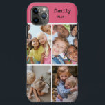 Family Photo Collage Pink 4 Picture I Phone Case<br><div class="desc">Keep your loved ones close with this delightful Family Photo Collage Pink 4-Picture iPhone Case, designed to showcase four of your favourite family photos against a soft, heartwarming pink background. This Case-Mate case lets you personalise your phone with treasured moments, capturing the joy and connection of family in a stylish...</div>