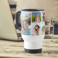 Family Photo Collage with 6 Photos and Custom Text