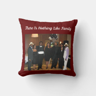 Family photo cushion