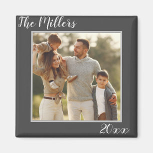 Family Photo Custom Magnet