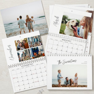 Family Photo Custom Photo Template Collage Script Calendar