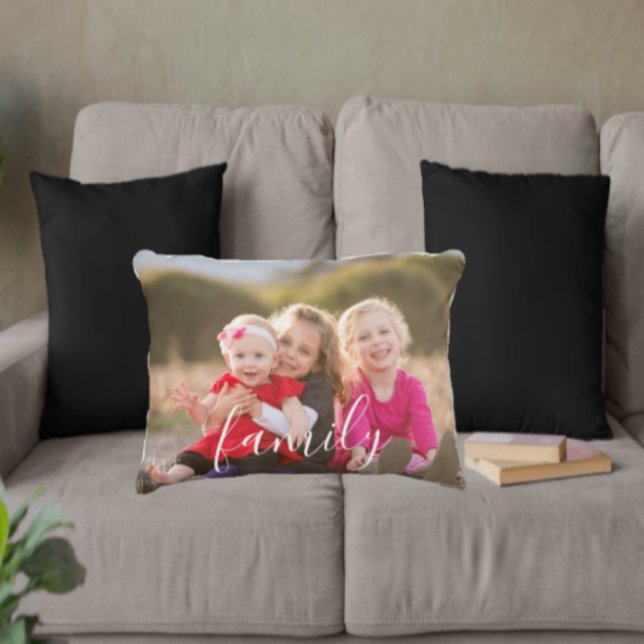 Family Photo Decorative Cushion (Creator Uploaded)