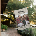 Family Photo Double-Sided Custom Photo Welcome