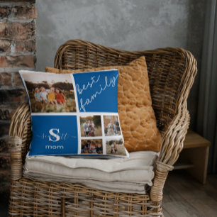 Family Photo & Family Quote Pillow