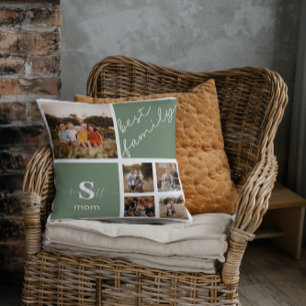 Family Photo & Family Quote Pillow