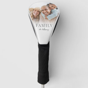 Family Photo Golf Head Cover