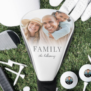 Family Photo Golf Head Cover