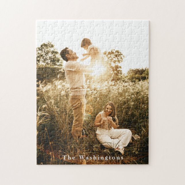 Family Photo Keepsake Jigsaw Puzzle (Vertical)