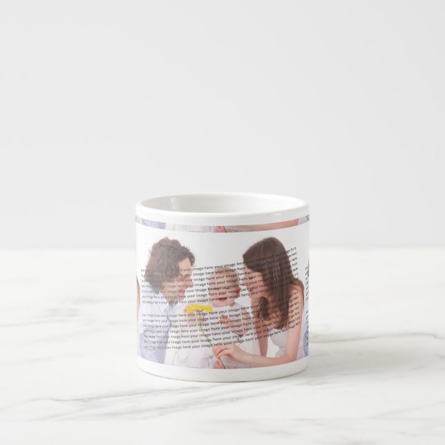 FAMILY Photo ✨ Lovely Custom  Espresso Cup (Front)