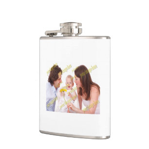 FAMILY Photo ✨ Lovely Custom Hip Flask
