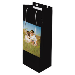 FAMILY Photo ✨ Lovely Custom  Wine Gift Bag