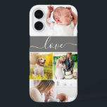 Family Photo Memories Love Script Custom iPhone 16 Case<br><div class="desc">Looking for the perfect gift to make mum's day extra special? Look no further than the Custom Family Photo Mum Memories Love Script Case-Mate iPhone Case. This personalised phone case is a unique and memorable way to show your love and appreciation to mum. Personalising mum's new phone case makes it...</div>