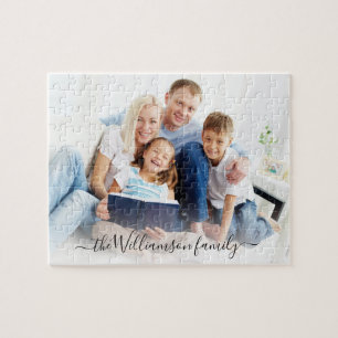 Family Photo Memories Personalised Custom Keepsake Jigsaw Puzzle
