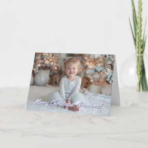 Family Photo Merry Christmas Holiday Card