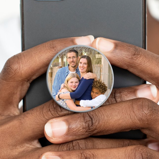 Family Photo on a Sticker (Fits Pop Sockets) (Creator Uploaded)