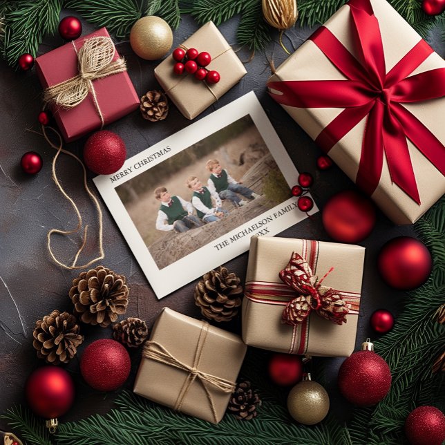 Family Photo Personalised Postcard (Creator Uploaded)