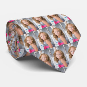 Family Photo Personalised Tie