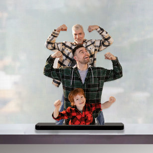 Family Photo Sculpture Cutout