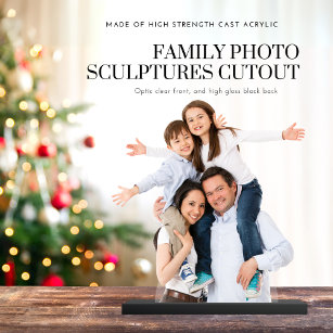 Family Photo Sculptures Cutout