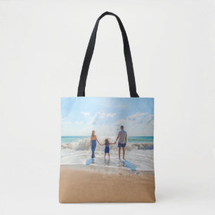 Family Photo Tote Bag