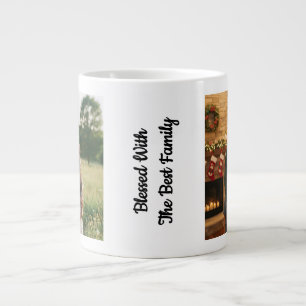 Family photos  large coffee mug