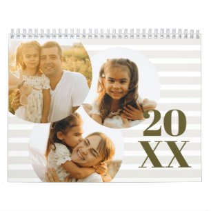 Family Photos Modern Calendar
