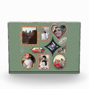 Family Photos Retro Frame Collage