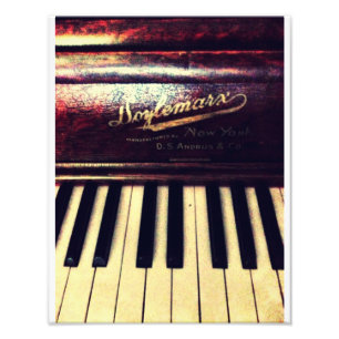 Family Piano Photo Print