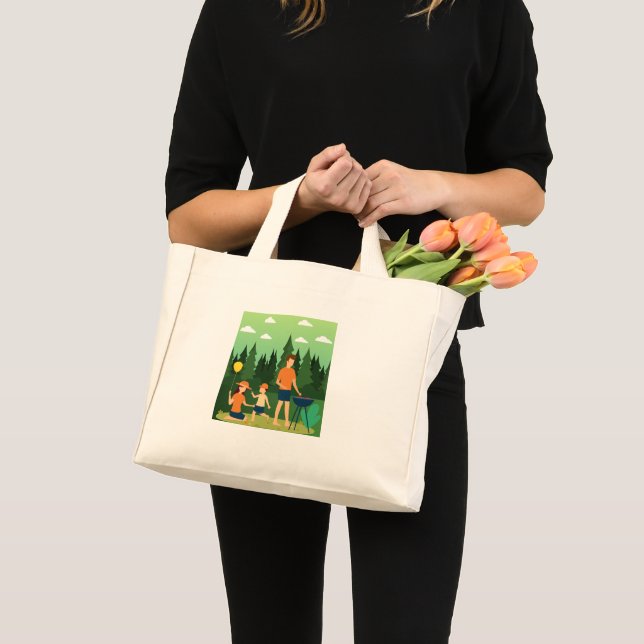 FAMILY PICNIC MINI TOTE BAG (Front (Product))