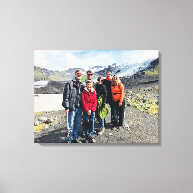 Family Picture Canvas Print (Front)