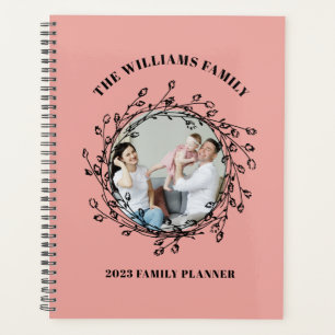 Family Planner Calendar Custom Photo