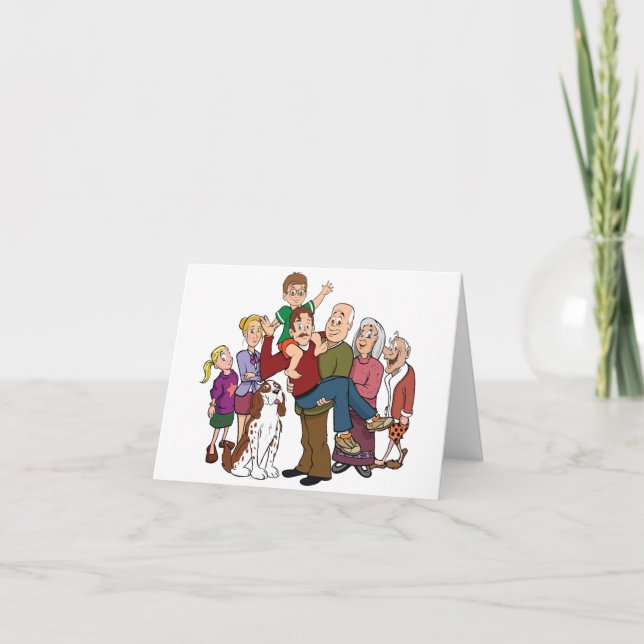 Family Portrait Note Cards (Front)